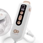 Kinderkraft Dvostruka električna izdajalica GENTLEFLOW, golden - Slika 4