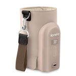 Lionelo Thermup Go Evo električni prijenosni grijač bočica - TERMOSICA s baterijom, Beige Taupe - Slika 4