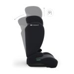 Kinderkraft autosjedalica I-Spark 2 Plus i-Size 15-36 kg (100-150 cm) bez Isofix-a, Black - Slika 9
