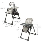 Kinderkraft Hranilica Tummie, siva - Slika 9