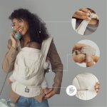 Kinderkraft nosiljka ELARA, Beige - Slika 9