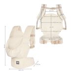 Kinderkraft nosiljka ELARA, Beige - Slika 11