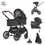 COCCOLLE ASPEN 4U1 KOLICA - JET BLACK
