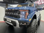 Električni dječji automobil Ford Raptor s 2 sjedala, 24 volta, plavi - Slika 5