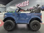 Električni dječji automobil Ford Raptor s 2 sjedala, 24 volta, plavi - Slika 3