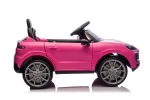 Električni dječji automobil Porsche Cayenne za 1 osobu, 12 volti, roze boje - Slika 4