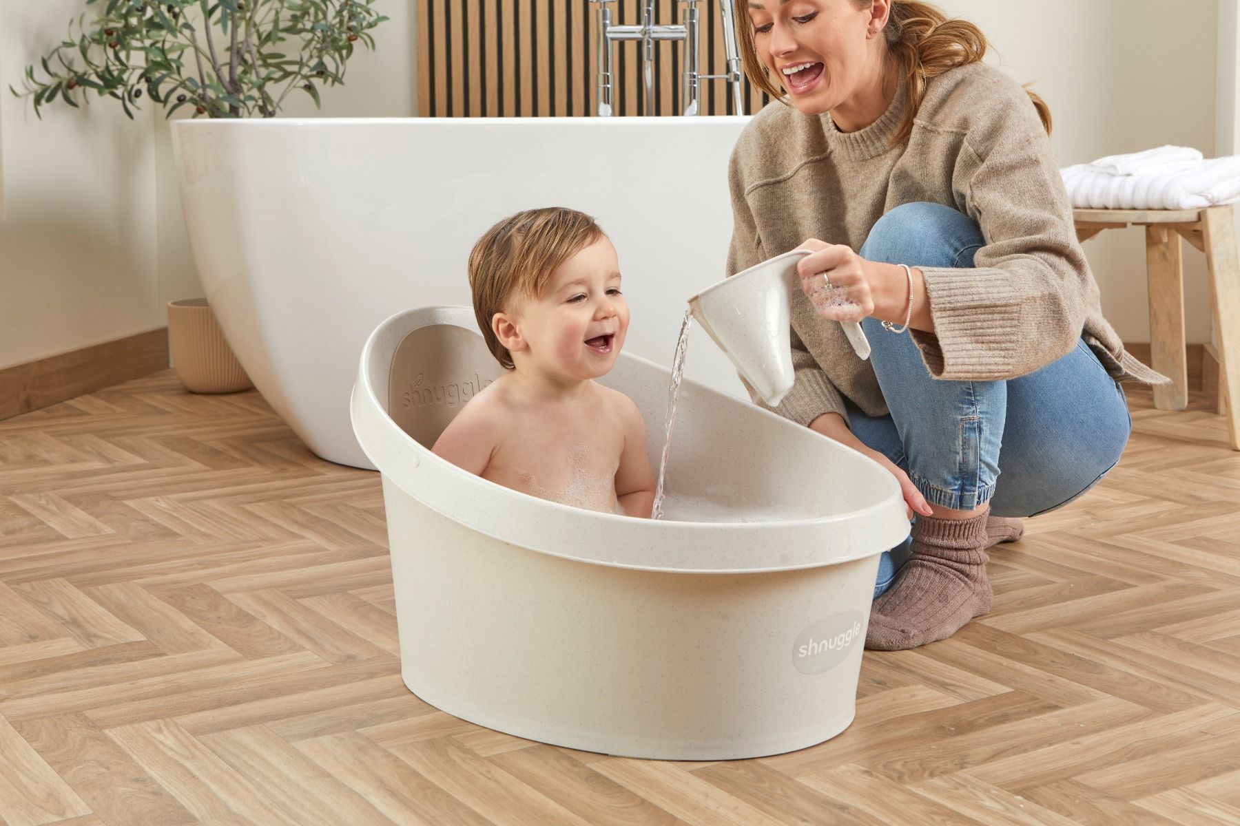 Shnuggle Toddler kadica za kupanje - Eco - Slika 5