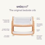 SnuzPod5 Kolijevka/ Krevetić za bebe - Walnut - Slika 11