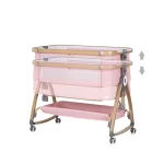 Chipolino kolijevka s bočnom stranicom na spuštanje Charisma Powder Pink/Wood - Slika 4