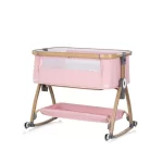 Chipolino kolijevka s bočnom stranicom na spuštanje Charisma Powder Pink/Wood - Slika 6