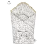 MimiNu jastuk za nošenje s mašnom i volanom Royal - Premium Bloom Lace