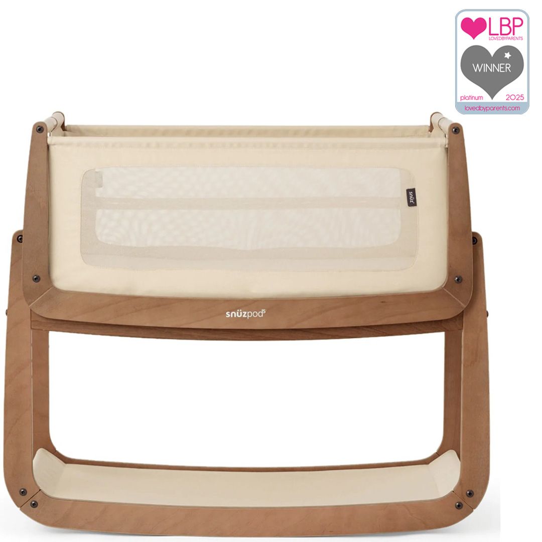 snuzpod5_walnut_1 SnuzPod5 Kolijevka/ Krevetić za bebe - Walnut - Slika 1