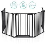 Fillikid zaštitna ograda 320 cm, black - Slika 2