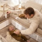 Kinderkraft Putni krevetić LEODY UP, Grey - Slika 2