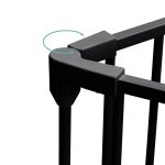 Fillikid zaštitna ograda 320 cm, black - Slika 3