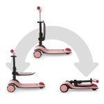 Kinderkraft romobil HALLEY 2, Rose pink - Slika 3