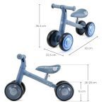 Kinderkraft Bicikl Cutie Flash, Blue - Slika 4