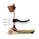 Kinderkraft romobil RAKET UP, Beige - Slika 5