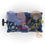 Kinderkraft Sklopiva kolica ROLLSTER 90x58 cm, Night Blue - Slika 7