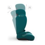 Kinderkraft autosjedalica I-Spark 2 Plus i-Size 15-36 kg (100-150 cm) bez Isofix-a, Green - Slika 9