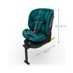 Kinderkraft I-360 2 PLUS i-Size autosjedalica 0-36 kg (40-150 cm), zelena - Slika 9