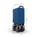 Kinderkraft Sklopiva kolica ROLLSTER 90x58 cm, Night Blue - Slika 9