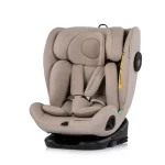 Chipolino autosjedalica i-Size 40–150 cm ISOFIX 360° Techno iGROW Latte
