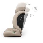 Kinderkraft autosjedalica Comfort Up 2 plus i-Size 9-36 kg (76-150 cm) bez Isofix-a, Beige - Slika 10