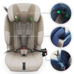 Kinderkraft autosjedalica Comfort Up 2 plus i-Size 9-36 kg (76-150 cm) bez Isofix-a, Beige - Slika 14