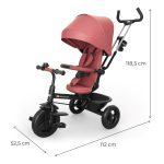 Kinderkraft Tricikl Aston 2 Plus, Pink - Slika 14