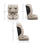 Kinderkraft autosjedalica Comfort Up 2 plus i-Size 9-36 kg (76-150 cm) bez Isofix-a, Beige - Slika 18