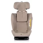 Chipolino autosjedalica i-Size 40–150 cm ISOFIX 360° Techno iGROW Latte - Slika 3
