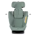 Chipolino autosjedalica i-Size 40–150 cm ISOFIX 360° Techno iGROW Matcha - Slika 4