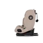 Chipolino autosjedalica i-Size 40–150 cm ISOFIX 360° Techno iGROW Latte - Slika 5