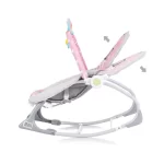 Chipolino glazbena ležaljka Baby Spa Pink - Slika 3