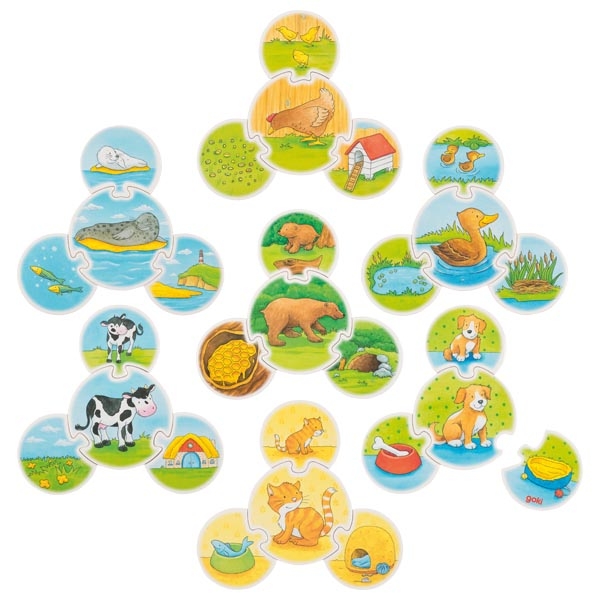 56811_s (1) GOKI PUZZLE ZAGONETKE - ŽIVOTINJE - Slika 1