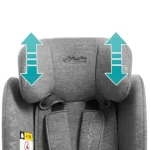 Babyauto autosjedalica Makka 76-150 Grey Dobby - Slika 6