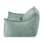Dječja fotelja PLUSH NEST ROYA, zelena, premium šenil - Slika 4