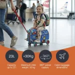 Zopa dječji kofer na kotačiće Pack&Ride Safari - Slika 2