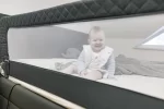 Zopa zaštitna ograda za krevet Monna – Silver Grey - Slika 2