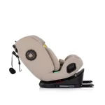 Chipolino autosjedalica i-Size 40–150 cm ISOFIX 360° Techno iGROW Latte - Slika 9