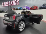 Dječji automobil Mini Cooper S 12 volti metalik crni - Slika 4