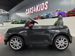 Dječji automobil Mini Cooper S 12 volti metalik crni - Slika 3