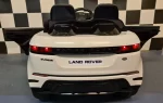 Električni dječji automobil Range Rover Evoque s 4 motora bijele boje - Slika 5