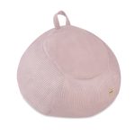 PLUSH NEST igračka i torba sa navlakom za plišane igračke, dječji puf, svijetlo roza, vrhunski kord - Slika 8