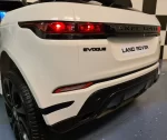 Električni dječji automobil Range Rover Evoque s 4 motora bijele boje - Slika 6