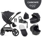 egg3® dječja kolica 6u1 - Carbonite