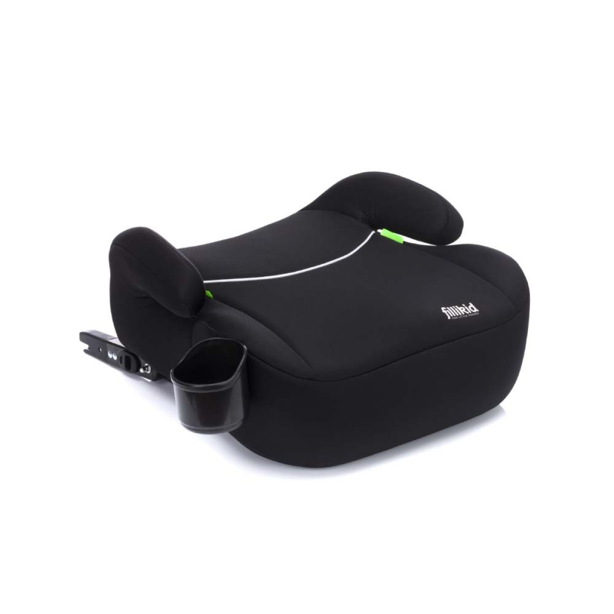 01-fillikid-booster-sjedalo-za-auto-s-isofix-i-size-prikljuckom-i-drzacem-za-casu-crna-gallery-jpg Fillikid Booster/sjedalo za auto (125-150 cm) s Isofix priključkom i držačem za čašu, crna - Slika 1