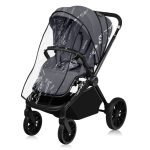 Lionelo dječja kolica Mika Plus 3u1, Grey Stone - Slika 4