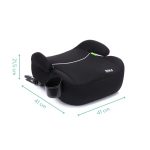 Fillikid Booster/sjedalo za auto (125-150 cm) s Isofix priključkom i držačem za čašu, crna - Slika 5